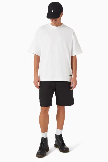 Double Knee Shorts in Canvas