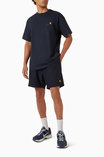 تي شيرت أمريكان بشعار الماركة قطن