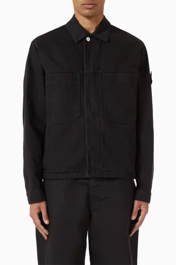 Biker Jacket in Denim