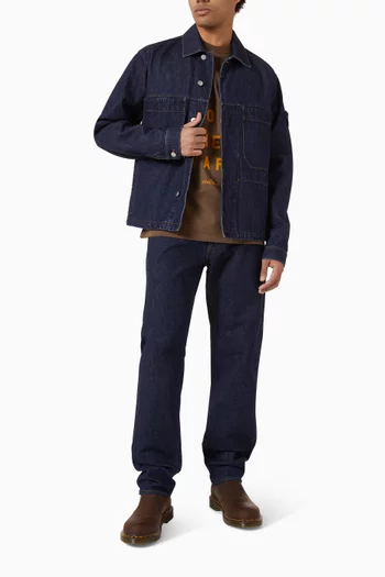 Biker Jacket in Denim