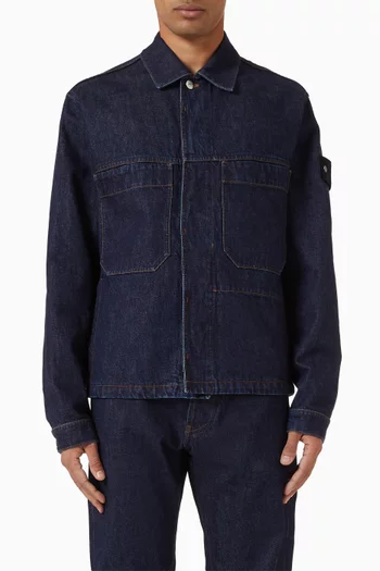 Biker Jacket in Denim