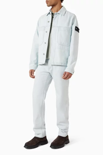 Biker Jacket in Denim