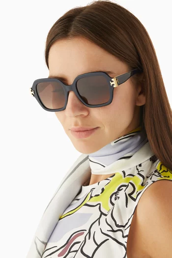 Square Sunglasses in Acetate