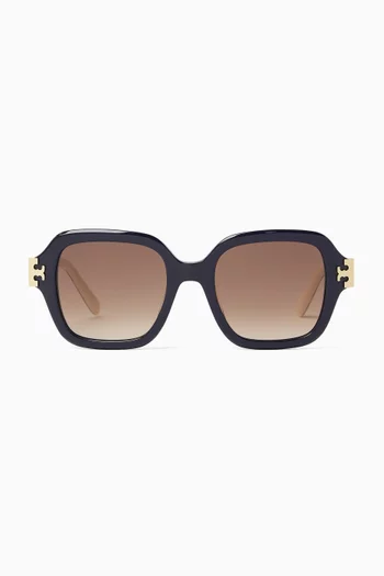 Square Sunglasses in Acetate