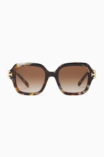 Square Sunglasses in Acetate