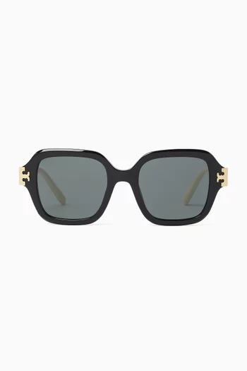 Square Sunglasses in Acetate