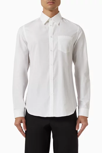 GG Shirt in Cotton Poplin