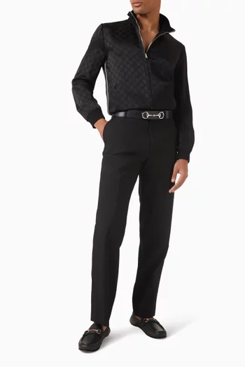 Tailored Pants in Wool-blend