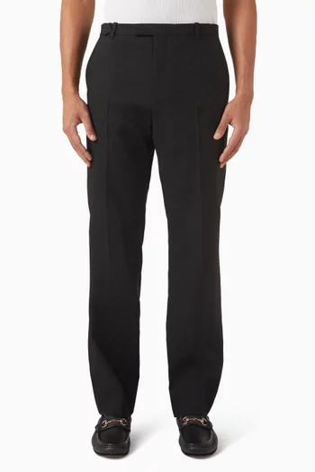 Tailored Pants in Wool-blend