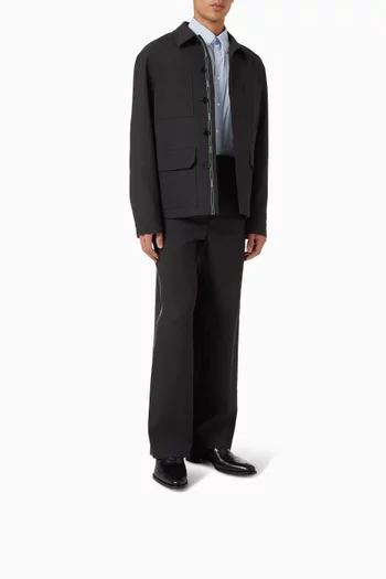 GG Lace-up Shoes in Leather