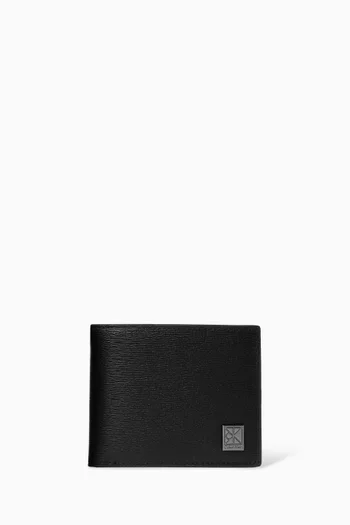 Emblem Billfold Wallet in Leather
