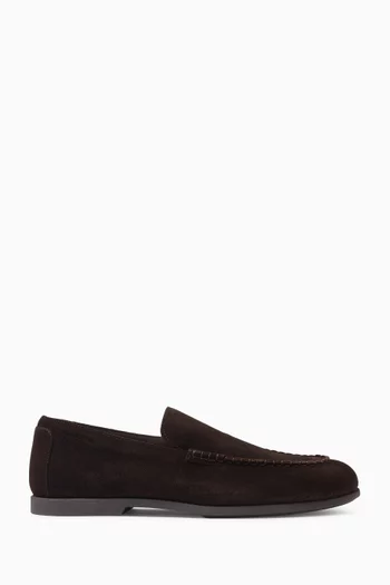 Taylor Apron Hybrid Loafers in Suede