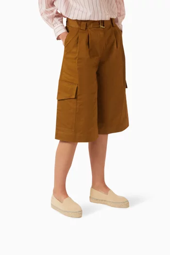 حذاء إسبادريل بنعل مزدوج قنب كورس منسوج