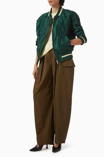 جاكيت بومبر قماش تفتا معالج