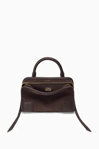 Mini Amazona 180 Bag in Suede & Leather