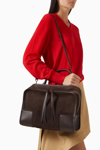 Large Amazona 180 Bag in Suede