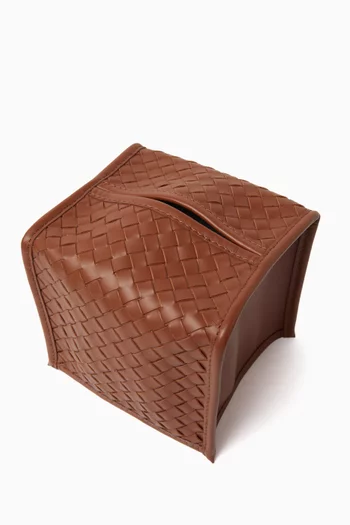 Elba Handwoven Square Tissue Holder