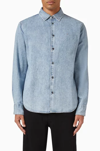 Tomlin Shirt in Denim