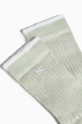 جوارب بيرني بنسيج متشابك للرضع