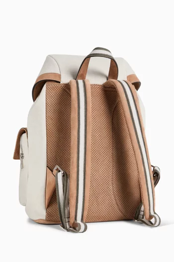 حقيبة ظهر مطرزة شمواه وقنب