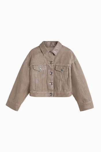 Four-Pocket Jacket in Denim