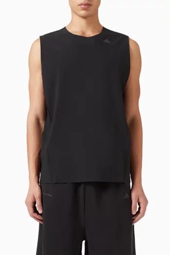 تي شيرت بلا أكمام رياضي دي 4 تي أديداس × انتاير ستوديوز