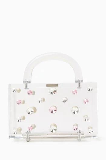 Mini Leon Top-handle Bag in Acrylic