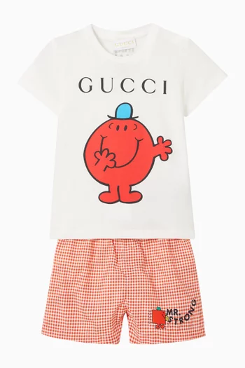 تي شيرت بطبعة قطن