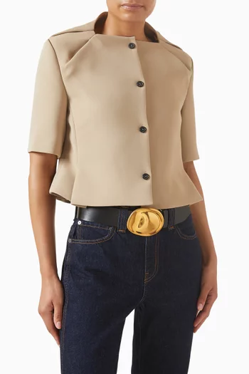 Keefe Belt in Calfskin Leather