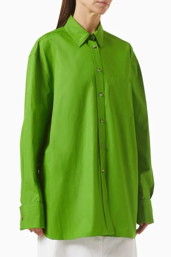 قميص نيوتن قطن بوبلين عضوي