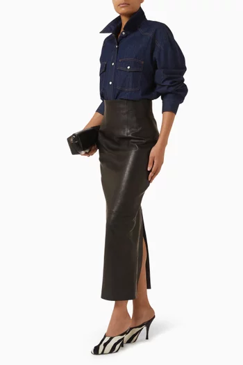 Loxley Skirt in Lambskin