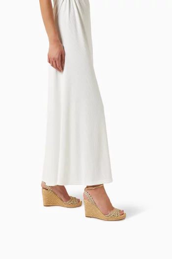 صندل كالو بكعب ويدج 105 مم خوص