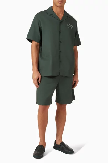 Vacations Logo Shirt in Cotton-blend