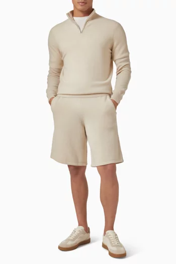 Half Zip Sweater in Knit