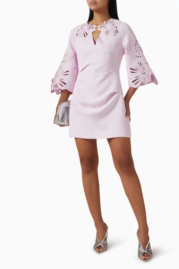 Leesbrook Mini Dress in Crepe