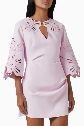 Leesbrook Mini Dress in Crepe