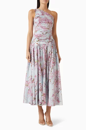 فستان امبروز متوسط الطول