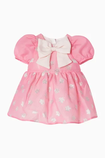 Puff Sleeve Bodice Dress & Bloomers