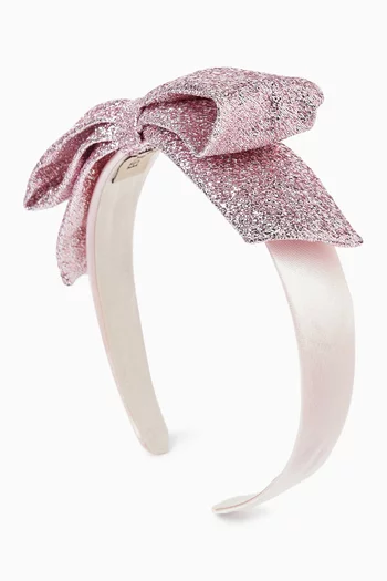 Metallic Bow Hairband