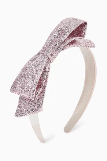 Metallic Bow Hairband