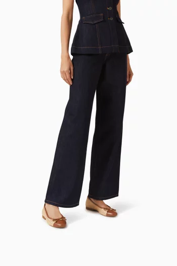 حذاء باليرينا بايبر فليكس بكعب مسطح