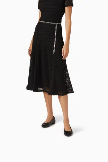 حذاء باليرينا بايبر فليكس بكعب مسطح جلد