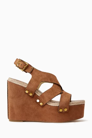 صندل ريفين بكعب ويدج شمواه