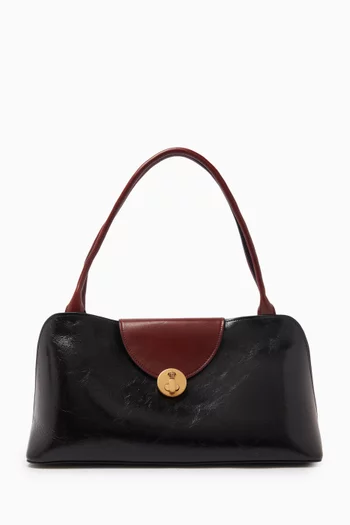 Medium Top-handle Bag in Calf Leather