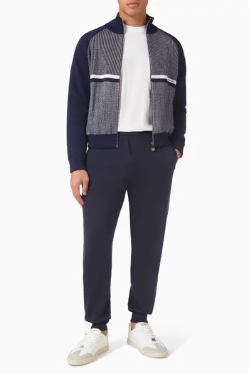 سويت شيرت مطرز بسحّاب جاكار