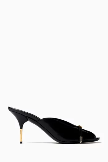 Nyx 80 Mules in Calf Leather