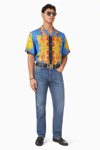 Straight-fit Jeans in Denim