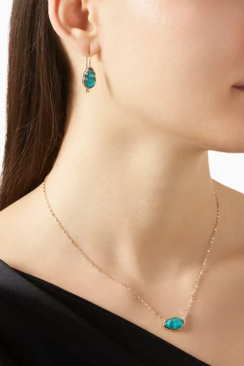 أقراط جيادا ذهب عيار 14