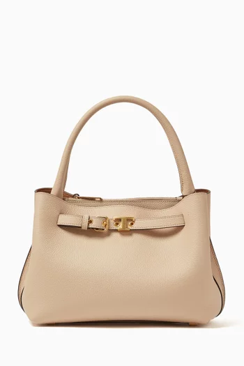 Tim Top-handle Bag in Leather