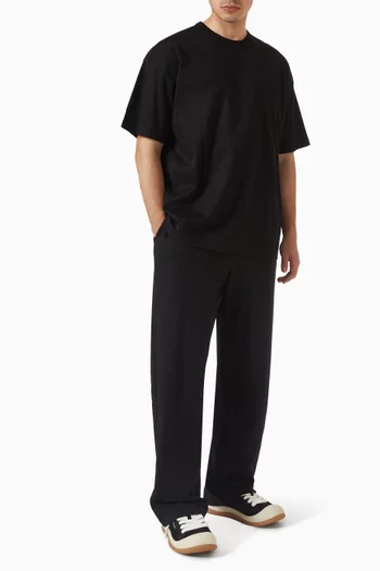 001 Logo Sweatpants in Cotton-fleece